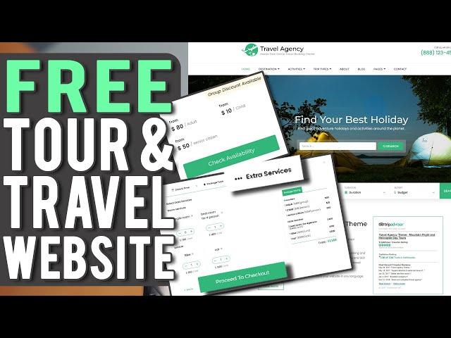 Build a FREE Tours and Travels Website With WP Travel Engine- Step by Step Guide