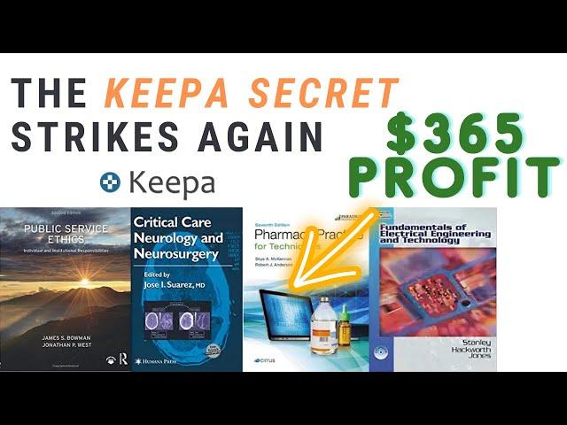 Sourcing Books Online with Keepa is Incredibly Profitable!