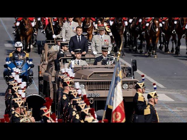 Francia celebra el Día de la Bastilla y demuestra su apoyo a Ucrania