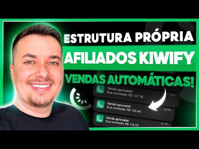 COMO CRIAR ESTRUTURA PRÓPRIA (SITE) P/ VENDER NA KIWIFY COMO AFILIADO EM 2024 - 2025