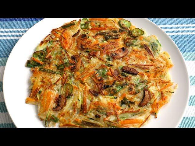 Vegetable Pancake (Yachaejeon: 야채전)