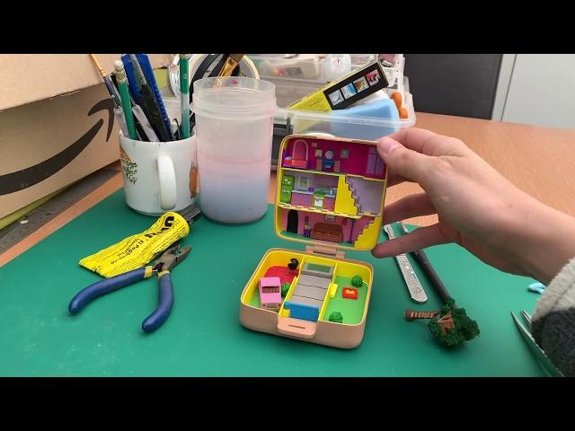 The Simpsons 'Polly Pocket' Style House- Making-of!