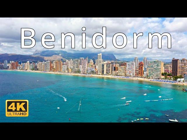 Benidorm , Spain  | 4K Drone Footage