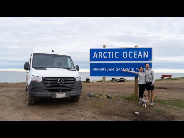 We DROVE to the ARCTIC OCEAN! (Driving the Dempster Highway to Tuktoyaktuk in Canada)