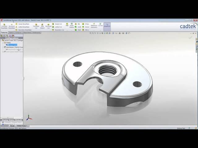 SolidWorks 2011: Design Tables