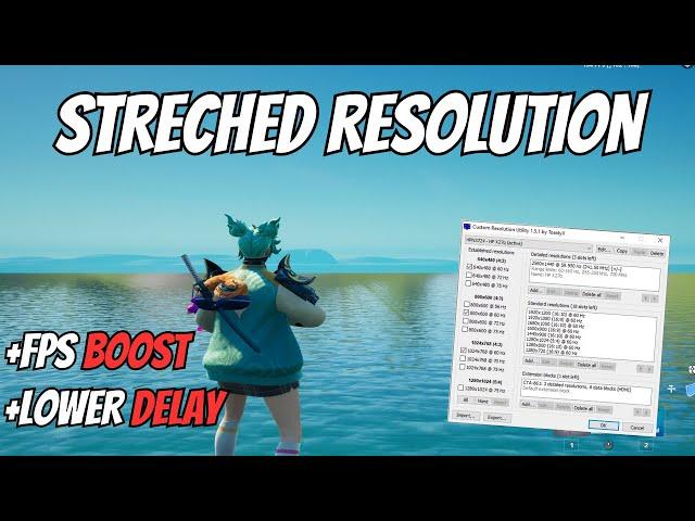 How To Get Stretched Resolution In Fortnite Chapter 6