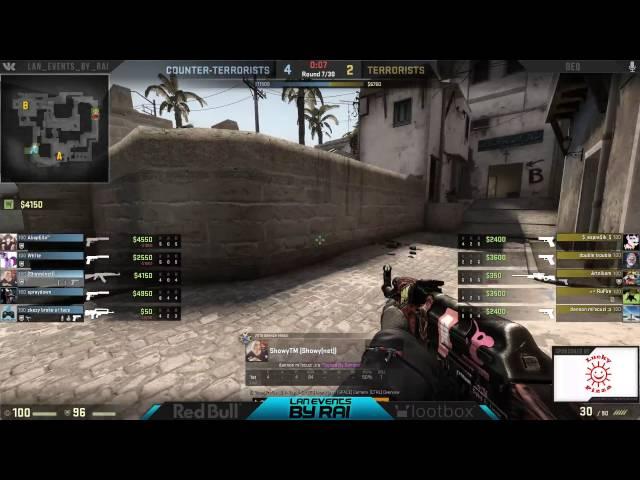 [19.06] CS:GO lan mix #10 | Semi final - Showy team vs Rufire team (by Deq)