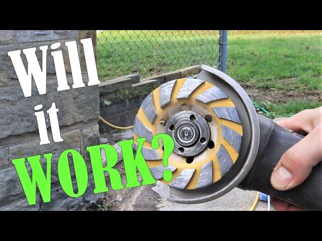 Grinding Concrete with a $7 Grinder Wheel