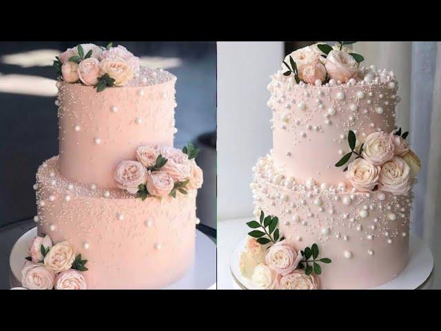 Wedding Cake |Fresh Flowers Wedding Cake #weddingcake