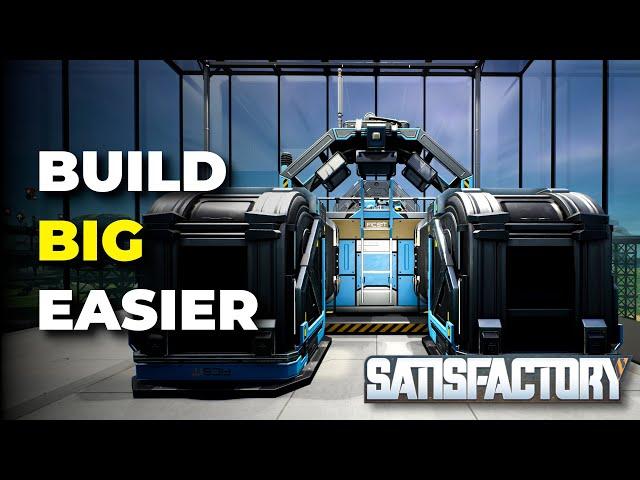 Save Time in Satisfactory With This Easy Blueprint