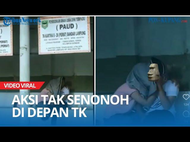 Viral Pasangan Muda-mudi Lakukan Aksi Tak Senonoh di Depan TK, Ini Kata Polisi dan Satpol PP