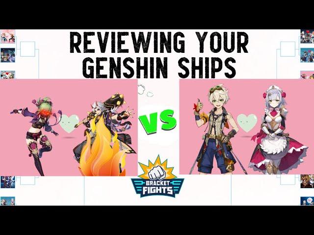 SHIPPING WARS Reviewing Your Genshin Impact Ships