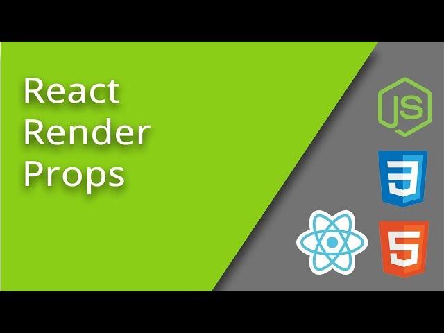 React Render Props Functions - Episode 20