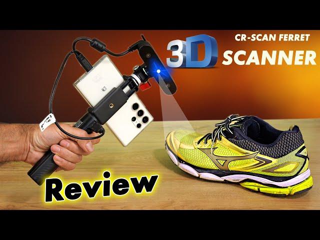 A 3D scanner that works with your Smartphone CR-Scan ferret Creality Review