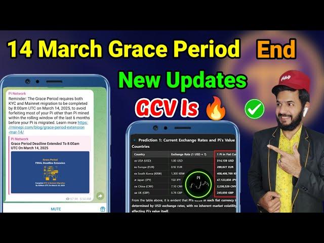 Pi Network Grace Period new updates | Pi Network Coins new update | Pi Network gcv value = 314159 