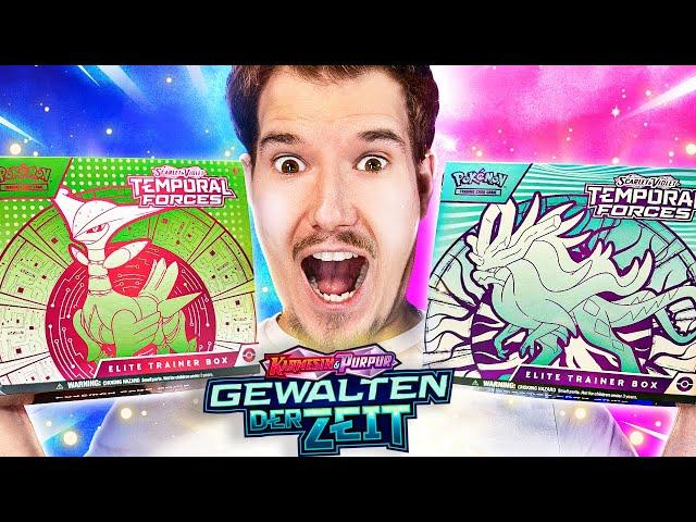 Ich öffne die NEUE Pokémon Elite Trainer Box!  Gewalten der Zeit