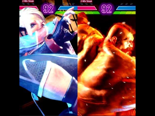 Cammy vs Zangief