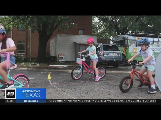 North Texas bicycle instructor ensures children and adults know safety rules