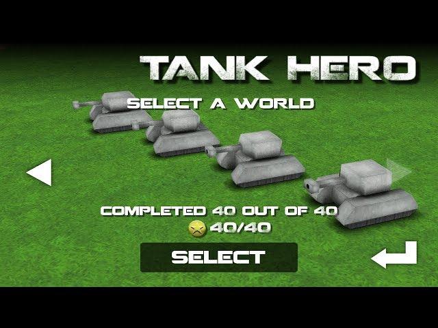 Tank Hero walkthrough - world 3 - 40 gold medals