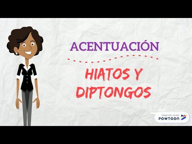 Hiatos y Diptongos | CASTELLANO |  Videos educativo