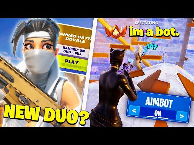 I Found A *NEW DUO* In Fortnite RANKED FILL..
