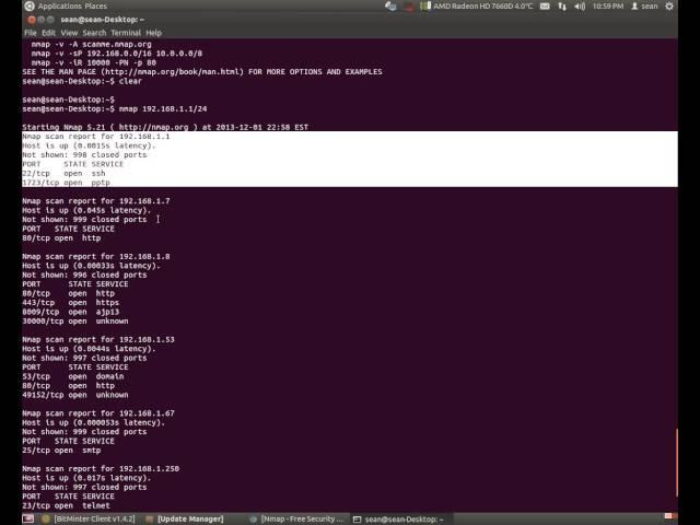 How to install and use NMAP on UBUNTU