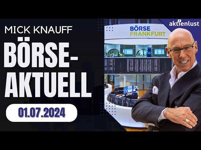 Mick Knauff BÖRSE-AKTUELL:  DAX – Dow Jones – Cancom – Sanofi – Walt Disney – Wochenagenda