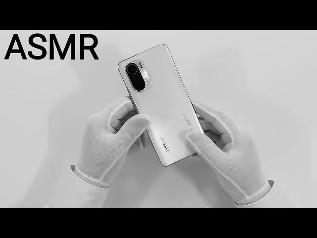 POCO F3 (Arctic White 256GB, 8GB RAM) Unboxing - ASMR