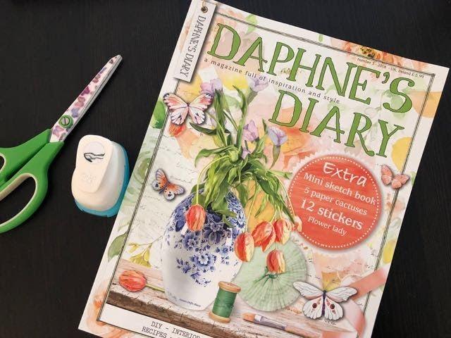 Daphne's Diary Magazine - May 2018 - Liz The Paper Project