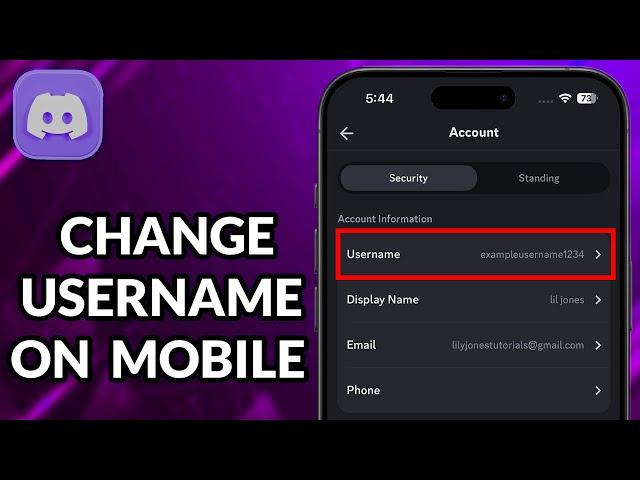 How To Change Your Discord Username On Mobile