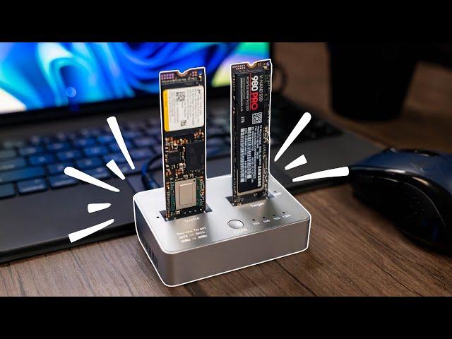 Cloning Your M.2 NvMe SSD with a Duplicator Storage Docking Station