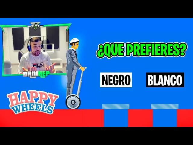 NEGRO o BLANCO? - Happy Wheels