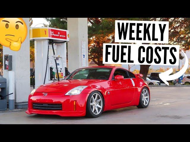 Nissan 350z | Daily Driving Weekly Fuel Costs / Consumption