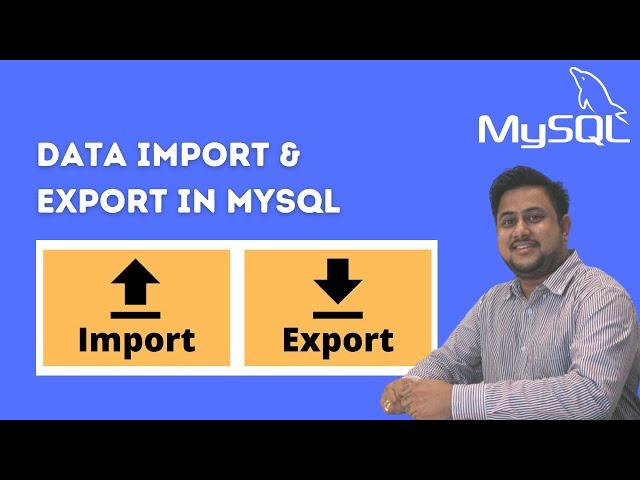 SQL Data Import & Export - EXPLAINED!!