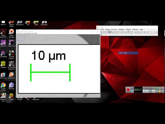 Imagej Tutorial : How to Set scale bar in micro-structure using imagej