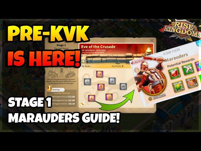 DO WE SPEND AP ON MARAUDERS? Rise Of Kingdoms Pre-KvK Guide [Part I]