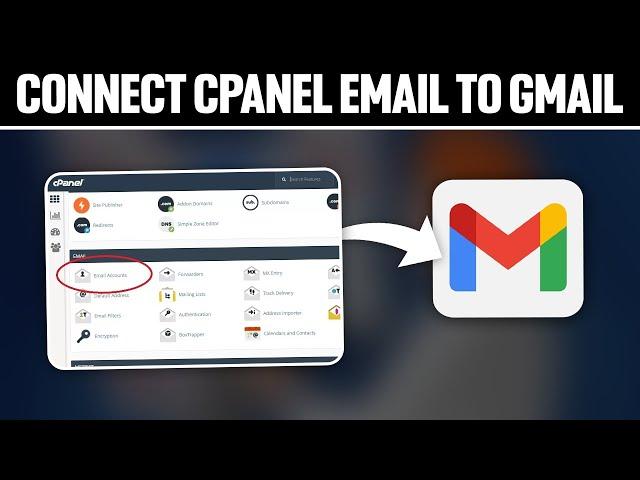 How To Connect cPanel Email to Gmail 2024! (Full Tutorial)