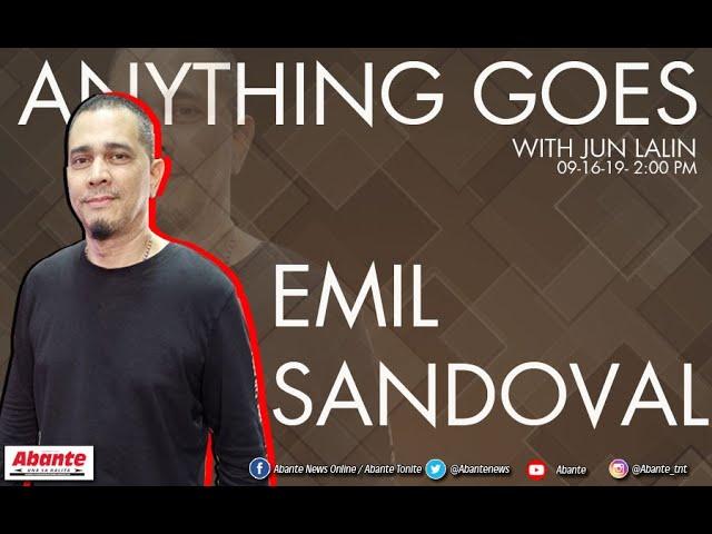 Actor Emil Sandoval mapapasubok sa Anything Goes!