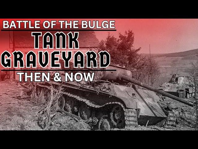 Battle Of The Bulge - Tank Graveyard: La Gleize Then & Now Part 2