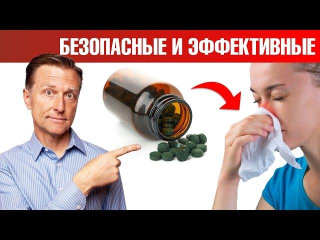 Лучшие натуральные антигистаминные средства от аллергии.