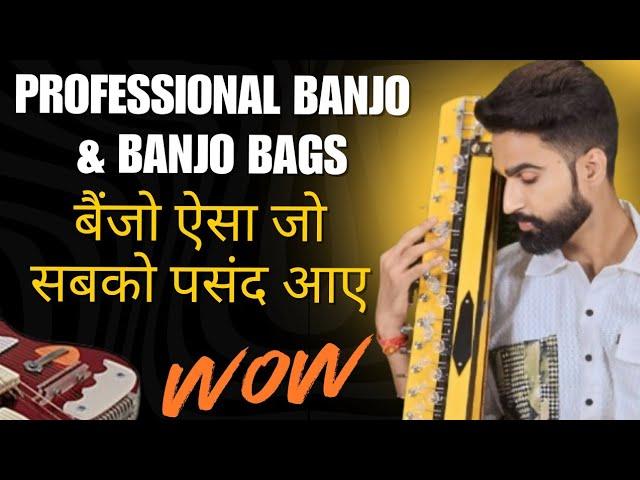 Best Professional Banjo with voilin pickup | Professional Banjo Bag | Surbhi Swar Sangam