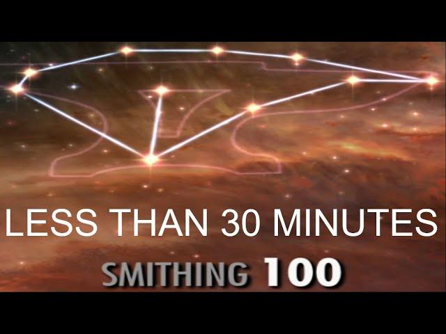 Skyrim Max Smithing In 30 Minutes (NOT PATCHED WILL NEVER BE PATCHED. ALL PLATFORMS. ALL EDITIONS)