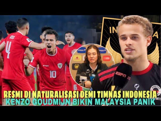 LANGSUNG VIRAL DI MALAYSIA! KENZO GOUDMIJN BUAT PANIK MALAYSIA USAI BELA TIMNAS INDONESIA!