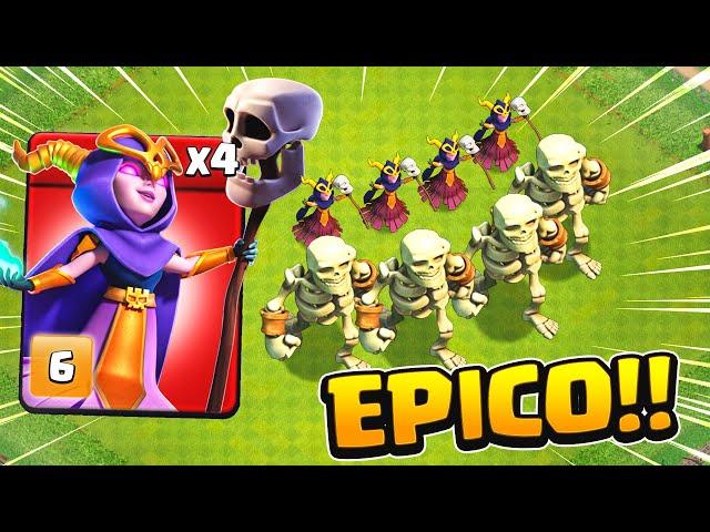 SUPER BRUJAS: Muy fuertes y muy lentas  Clash Of Clans