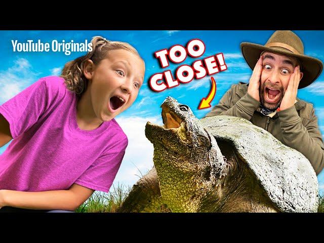 ANGRY Snapping Turtles with Coyote Peterson!