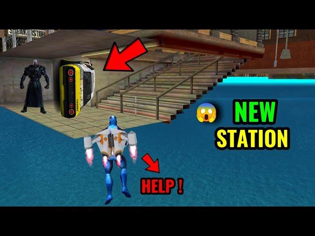 new dangerous station  in rope hero vice town || pagal gamerz