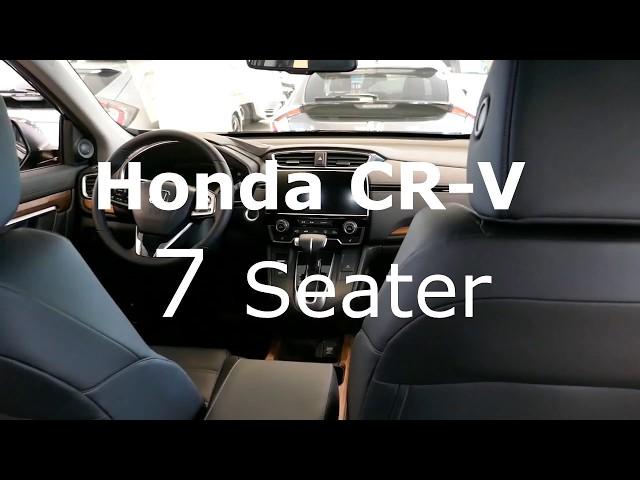 Honda CR-V  7 Seater Interior