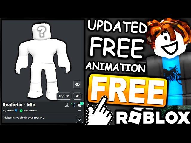 FREE SECRET REALISTIC ANIMATION BUNDLE! HOW TO GET IT! (ROBLOX IS UPGRADING AVATAR ANIMATIONS)