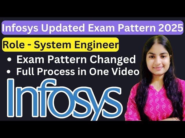 Infosys System Engineer Hiring Updated Exam Pattern | Infosys 2025 Hiring | Must Watch, Don't Miss