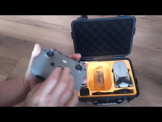 DJI Mini 4K: Waterproof Compact Case, Battery Charger Mod for Better Fit